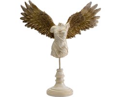 Woonaccessoires vrouw vleugels brons 42cm Kare Design