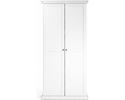 Woonexpress Jesper - Kledingkast - Wit