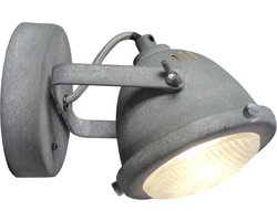 Woonexpress - Spot Carmen Grijs - Metaal Grijs (betonlook) - 17x11x15cm (hxbxd)