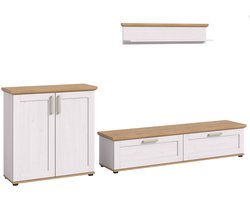 Woonkamercombinatie Verona Sibiu Larch NB Artisan Oak NB - 40x260x151cm