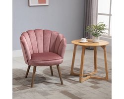 Woonkamerstoel - ComfortZone - Stevig design - Roze