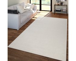 Woonkamertapijt Kurflor effen design modern en tijdloos