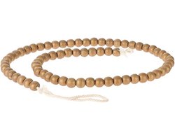 Woonketting hout L 1 meter goud