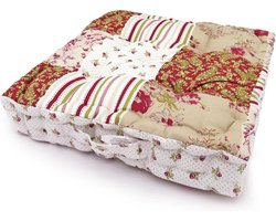 Woontante  Geruite Box - Sierkussen