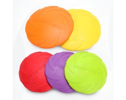 WoonWonder - Hondenfrisbee - Dierenspeelgoed - Rubber - 22 CM