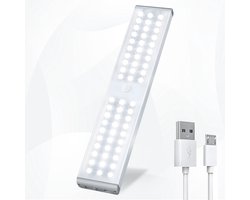 WoonWonder Kastverlichting met Bewegingssensor - Draadloos - 20 CM - Magnetisch - Wit