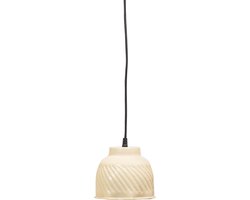 WOOOD Arleso Hanglamp - Metaal - Zand/Beige - 15x14x14 cm