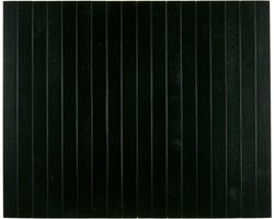 WOOOD Armleuning Flexibel Dienblad M - Massief Berkenhout - Zwart - 44x24