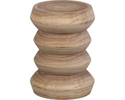 WOOOD Babs Kruk - Hout - Naturel - 41x31x31