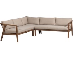 WOOOD Biam Loungeset Tuin - Acacia Hout - Naturel - 67x227x227