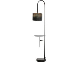 WOOOD Blackout Vloerlamp - Metaal - Zwart - 160x30x43