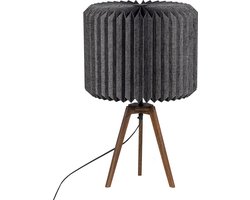 WOOOD Bones Tafellamp - Papier - Naturel/Zwart - 58x36x36