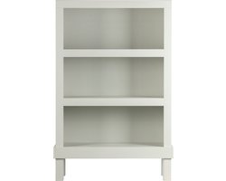 WOOOD Bonk Open Kast - Grenenhout - Mist - 160x103x37
