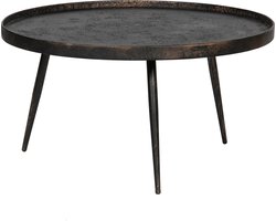 WOOOD Bounds Bijzettafel XL - Metaal - Antique Goud - 40x76x76 cm