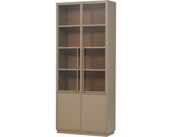 WOOOD Casa Buffetkast - Grenen - Mud - 236x101x40