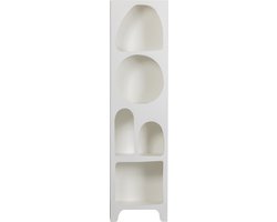 WOOOD Caz Vakkenkast - Plywood - Wit - 180x48x32