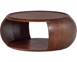 WOOOD Cole Salontafel - Mango Hout - Bruin - 36x72x72