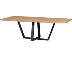 WOOOD Combi-Tablo Tafelblad - Eiken - Naturel - 77x240x100