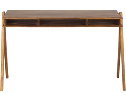 WOOOD Compartment Bureau - Acaciahout - Bruin - 78x120x50 cm