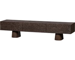 WOOOD Crumble TV-Meubel - Mango - Walnoot - 50x160x46