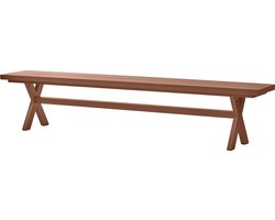 WOOOD Delta Picknickbank Tuin - Aluminium - Terra - 45x220x35