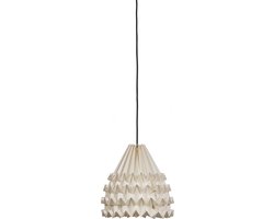 WOOOD Exclusive Hanglamp Bobbi - Papier - Naturel - 27x26x26