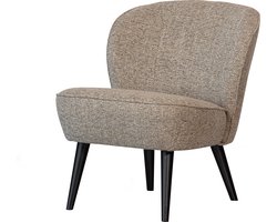 WOOOD Fauteuil Sara - Polyester - Naturel - 71x59x70