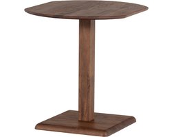 WOOOD Feno Bistrotafel Tussenstuk - Mangohout - Bruin - 76x67x79