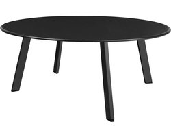 WOOOD Fer Bijzettafel Tuin - Metaal - Zwart - 40xØ70