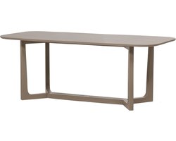 WOOOD Ferion Eettafel - Mango Hout - Mud - 76x180x90