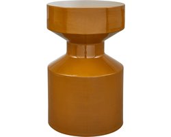 WOOOD Ferry Bijzettafel - Metaal - Honinggeel - 47x30x30