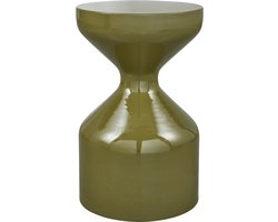 WOOOD Floyd Bijzettafel - Metaal - Groen - 47x30x30