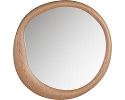 WOOOD Glivon Spiegel 100x100 cm - Hout Fineer - Naturel