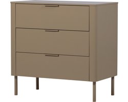 WOOOD Gunnar Ladekast - Grenen - Mud - 93x94x52