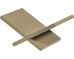 WOOOD Jet Boekenstandaard - Grenen - Mud - 19x40x26