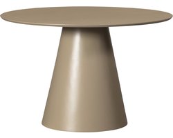 WOOOD Jorre Eettafel - MDF - Militair Bruin - 76x120x120