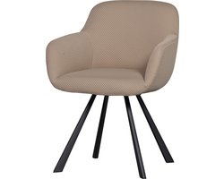 WOOOD Juno Eetkamerstoel - Mesh - Naturel - 79x58x58