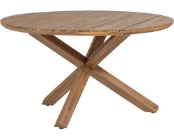WOOOD Kiro Tuintafel Rond - Acacia Hout - Naturel - 76x135x135