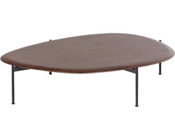 WOOOD Kota Salontafel - MDF/Fineer - Bruin - 26x121x97
