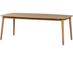 WOOOD Kris Tuintafel - Acacia Hout - Naturel - 76x215x90