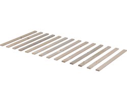 WOOOD Lattenbodem zonder Lint - Hout - 2x200x80