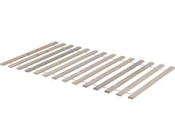 WOOOD Lattenrol Bodem - Inclusief Bevestigingsmateriaal - Hout - 140x200 cm cm