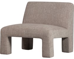 WOOOD Lavid Fauteuil - Polyester - Naturel - 73x74x84