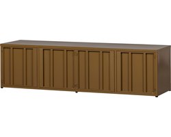 WOOOD Level Tv-Meubel - Metaal - Honinggeel - 44x160x44