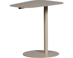 WOOOD Lia Bijzettafel - Metaal - Dust/Beige - 50x50x38 cm