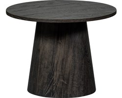 WOOOD Maan Salontafel - MDF - Donkerbruin - 40x80x80