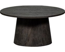 WOOOD Maan Salontafel - MDF - Donkerbruin - 45x60x60