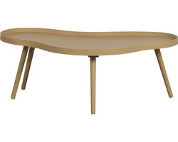 WOOOD Mae Bijzettafel - Grenenhout/MDF - Alpaca - 35x100x58