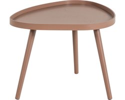 WOOOD Mae Bijzettafel Organisch - Hout - Oudroze - 40x61x50