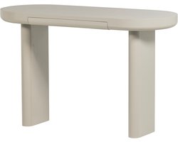 WOOOD Mael Bureau - Fineer - Dust/Beige - 75x120x50 cm